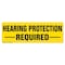 Signmission Hearing Protection Required 16in Non-Slip Floor Marker, 6PK, 16 in L, 16 in H, FD-C-16-6PK-99926 FD-C-16-6PK-99926 - alternate 1